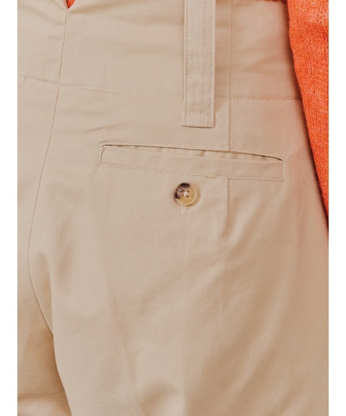 TEVALT(ヴァレット)の「チノベイカーパンツ(チノパンツ・レディース・ネイビー/キャメル・38)」の16枚目の写真
