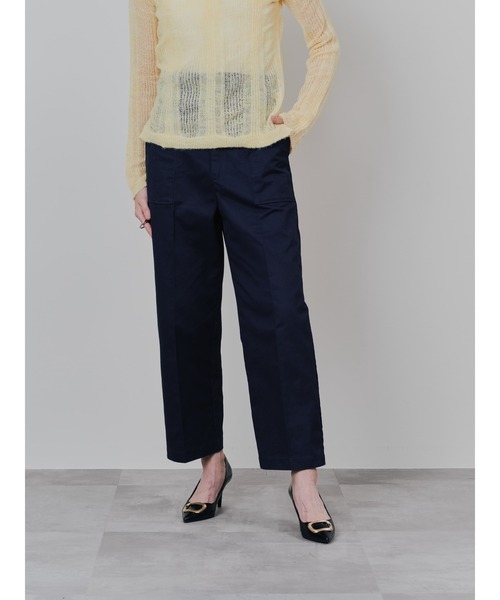 TEVALT(ヴァレット)の「チノベイカーパンツ(チノパンツ・レディース・ネイビー/キャメル・38)」の21枚目の写真