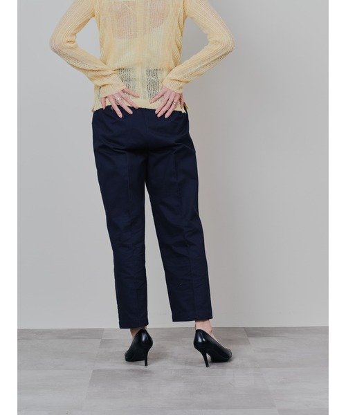 TEVALT(ヴァレット)の「チノベイカーパンツ(チノパンツ・レディース・ネイビー/キャメル・38)」の20枚目の写真