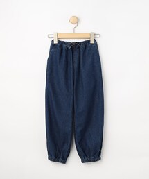 【100-150cm】デニムジョグパンツ