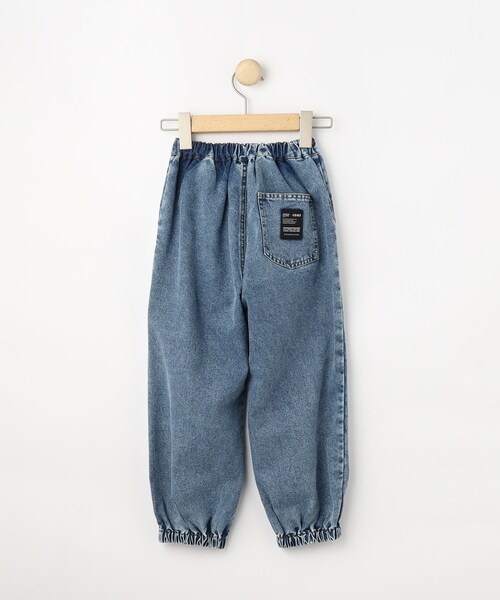 SHOO・LA・RUE（シューラルー）の「【100-150cm】デニムジョグパンツ（デニムパンツ・キッズ・ライトブルー/ネイビー・15 /14/13/12/11/10）」の4枚目の写真