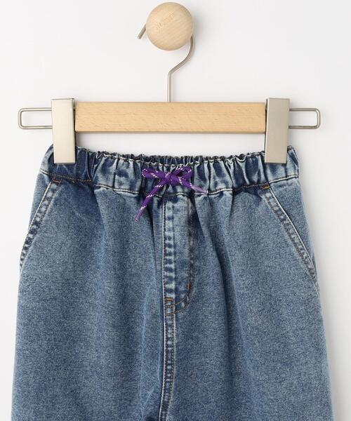 SHOO・LA・RUE（シューラルー）の「【100-150cm】デニムジョグパンツ（デニムパンツ・キッズ・ライトブルー/ネイビー・15 /14/13/12/11/10）」の5枚目の写真