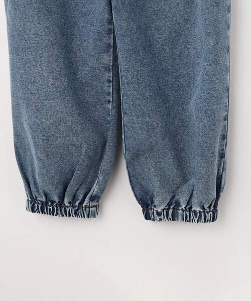 SHOO・LA・RUE（シューラルー）の「【100-150cm】デニムジョグパンツ（デニムパンツ・キッズ・ライトブルー/ネイビー・15 /14/13/12/11/10）」の8枚目の写真