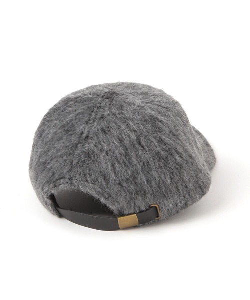 LAKOLE（ラコレ）の「アソートシャギーキャップ / 591267（キャップ・レディース・チャコール/その他1/オフホワイト・FREE）」の6枚目の写真