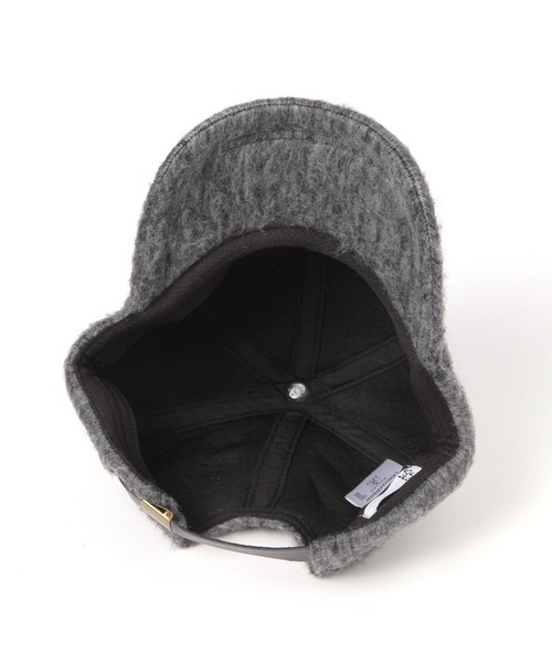 LAKOLE（ラコレ）の「アソートシャギーキャップ / 591267（キャップ・レディース・チャコール/その他1/オフホワイト・FREE）」の7枚目の写真