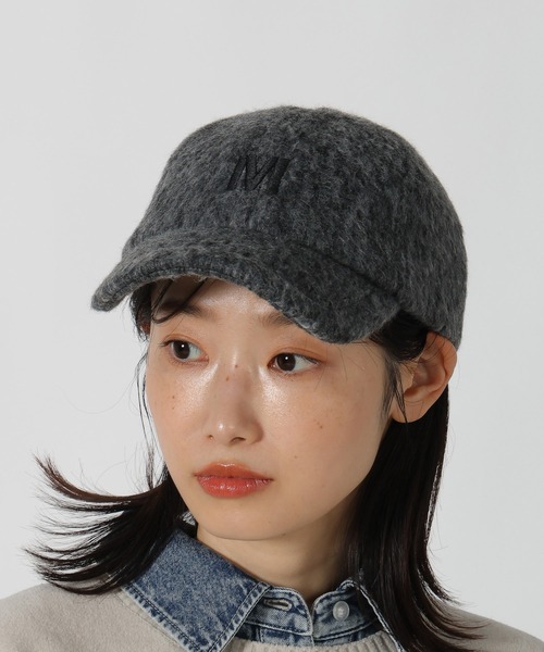 LAKOLE（ラコレ）の「アソートシャギーキャップ / 591267（キャップ・レディース・チャコール/その他1/オフホワイト・FREE）」の20枚目の写真