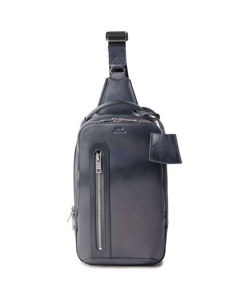 MEN'S BIGI(メンズビギ)の「【SEEKER/シーカー】別注 ワンショルダーバッグ(ショルダーバッグ・メンズ・グレー/キャメル・FREE)」の2枚目の写真