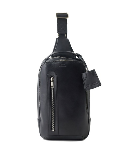 MEN'S BIGI(メンズビギ)の「【SEEKER/シーカー】別注 ワンショルダーバッグ(ショルダーバッグ・メンズ・グレー/キャメル/ブラック・FREE)」の2枚目の写真