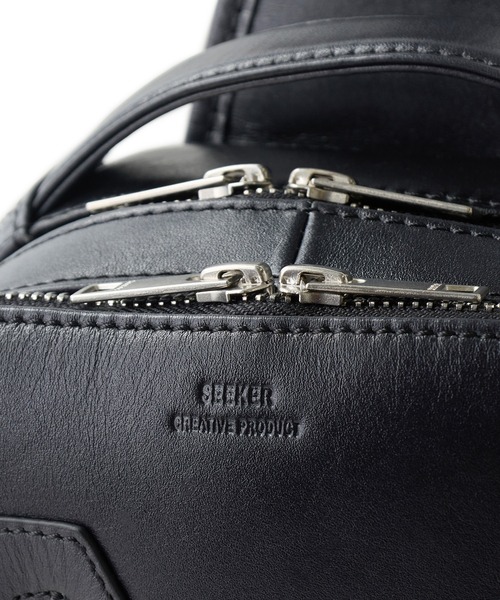 MEN'S BIGI(メンズビギ)の「【SEEKER/シーカー】別注 ワンショルダーバッグ(ショルダーバッグ・メンズ・グレー/キャメル/ブラック・FREE)」の15枚目の写真