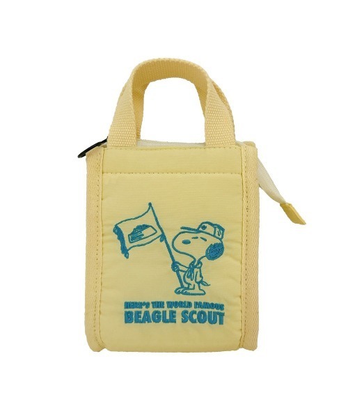 ROOTOTE(ルートート)の「IP.サーモKベビー.Peanuts-0E(トートバッグ・レディース・イエロー系/ブルー系/ブラック系/ピンク系・FREE)」の1枚目の写真