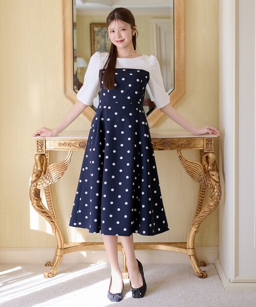 TOCCA(トッカ)の「CROCHET WITH RIBBON PUMPS パンプス(パンプス・レディース・ブラック系/アイボリー系・35/39/38/37/36)」の5枚目の写真