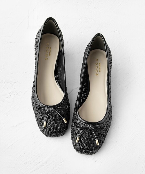 TOCCA(トッカ)の「CROCHET WITH RIBBON PUMPS パンプス(パンプス・レディース・ブラック系/アイボリー系・35/39/38/37/36)」の18枚目の写真