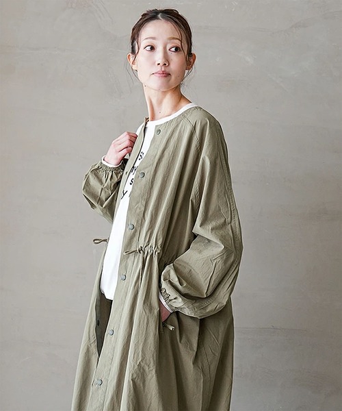 ガスコート（ノーカラーコート）｜solamonat poche（ソラモナポッシェ