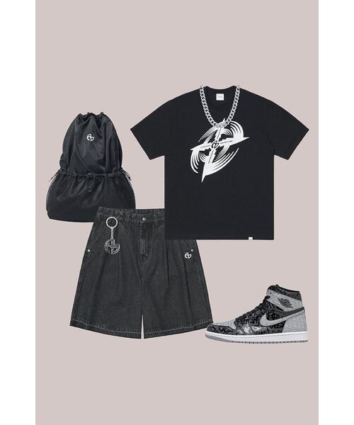 BLACKPURPLE（ブラックパープル）の「[BLACKLABEL] BPアイスボルドキューバンチェーンチョーカーネックレス _ 10mm（ネックレス・メンズ・シルバー・39cm/42cm）」の3枚目の写真