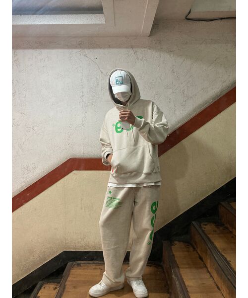 ARCHIVE BOLD（アーカイブボールド）の「939 LOGO HOOD(OATMEAL)（パーカー・レディース・その他・LARGE/MEDIUM/X-LARGE）」の9枚目の写真