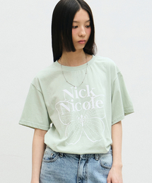 BIG BUTTERFLY SLEEVE TOP_MINT WHITE