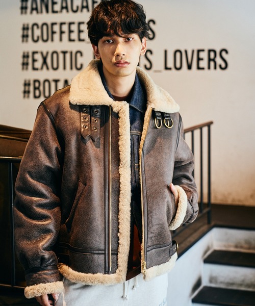 MADE IN STANDARD / メイドインスタンダード B-3 FLIGHT JACKET リアル