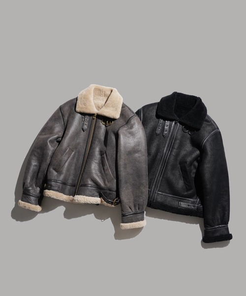 MADE IN STANDARD / メイドインスタンダード B-3 FLIGHT JACKET リアル