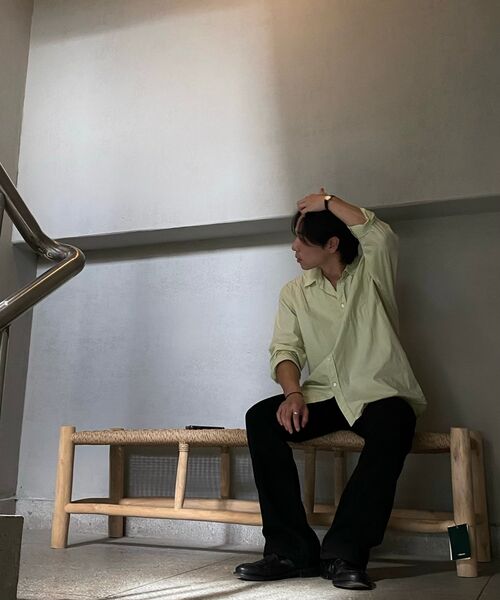 MUSINSA STANDARD（ムシンサスタンダード）の「フレアデニムパンツ[ブラック]（デニムパンツ・メンズ・その他・40/33/26/29/38/42/36/34/30/31/27/28/32）」の17枚目の写真