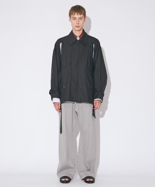 beautiful people（ビューティフルピープル）の「double-end technical twill trenchcoat（トレンチコート・レディース・ベージュ/ブラック・38）」の6枚目の写真