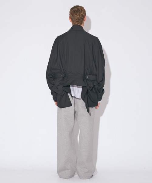 beautiful people（ビューティフルピープル）の「double-end technical twill trenchcoat（トレンチコート・レディース・ベージュ/ブラック・38）」の8枚目の写真