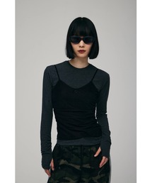 FELICITY（フェリシティ）の「Layered Cut Tops（Tシャツ/カットソー）」