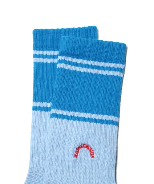 NATAL DESIGN（ネイタルデザイン）の「FUN SOX4（ソックス/靴下・メンズ・ターコイズブルー/パープル/ブラウン・FREE）」の6枚目の写真