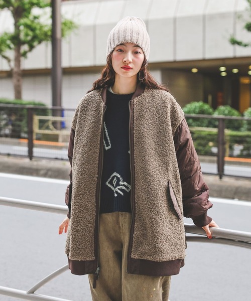 niko and...（ニコアンド）の「オリジナル太リブニットワッチ（ニットキャップ/ビーニー・レディース・アイボリー/ブルー/レッド/チャコール/ブラック・0）」の12枚目の写真