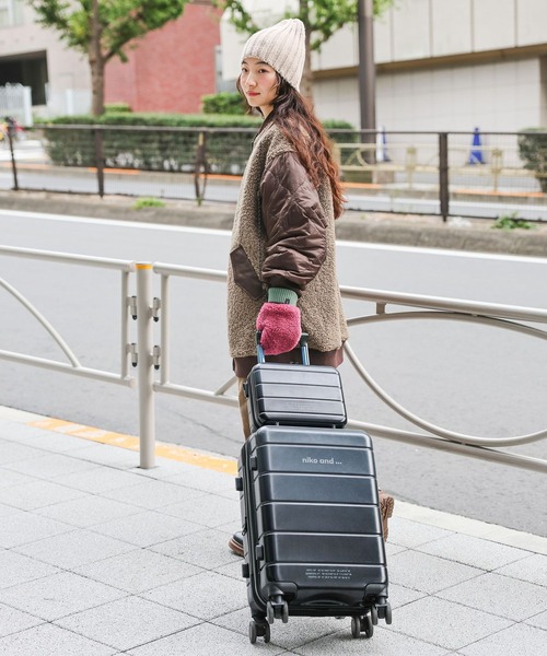 niko and...（ニコアンド）の「オリジナル太リブニットワッチ（ニットキャップ/ビーニー・レディース・アイボリー/ブルー/レッド/チャコール/ブラック・0）」の14枚目の写真