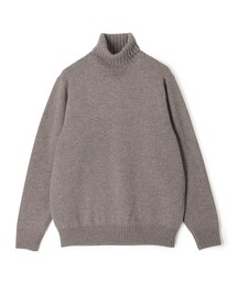 TOMORROWLAND tricot スーパーファインラムウール タートルネックニット
