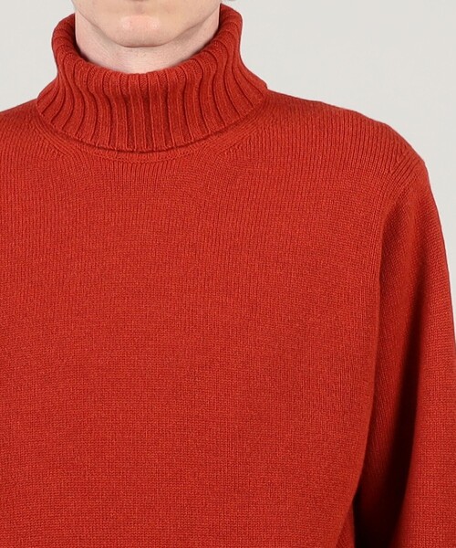 TOMORROWLAND tricot スーパーファインラムウール タートルネック