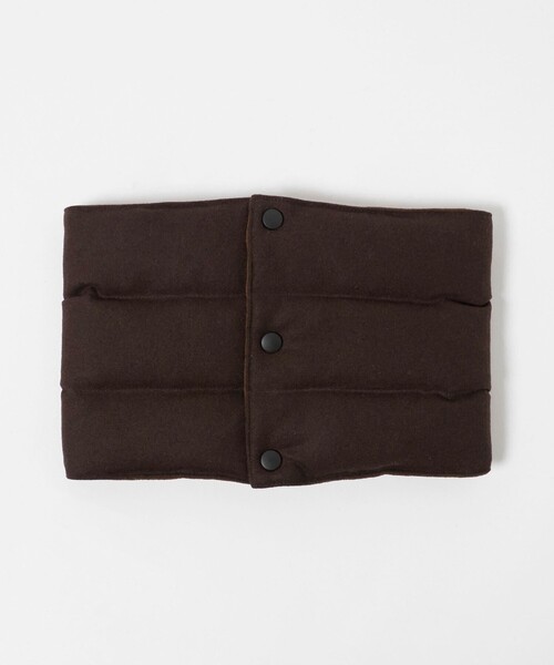 COBMASTER（コブマスター）の「【別注】＜COBMASTER＞GLR ブラウン ダウン ネックウォーマー（ネックウォーマー/スヌード・メンズ・ダークブラウン・FREE）」の8枚目の写真