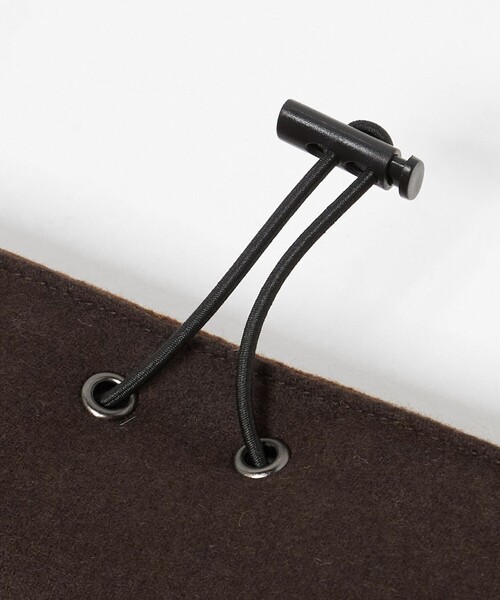 COBMASTER（コブマスター）の「【別注】＜COBMASTER＞GLR ブラウン ダウン ネックウォーマー（ネックウォーマー/スヌード・メンズ・ダークブラウン・FREE）」の2枚目の写真