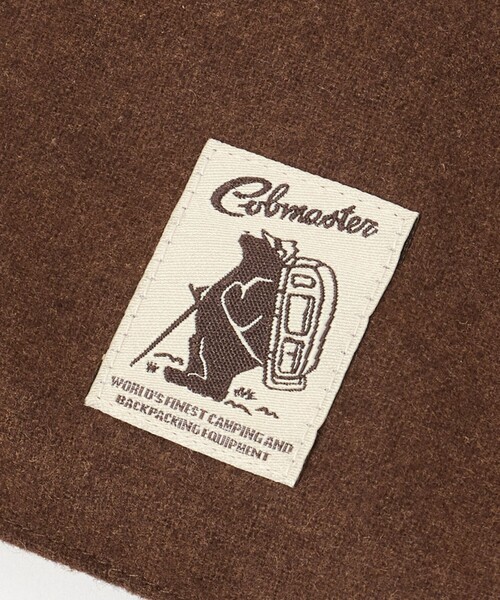 COBMASTER（コブマスター）の「【別注】＜COBMASTER＞GLR ブラウン ダウン ネックウォーマー（ネックウォーマー/スヌード・メンズ・ダークブラウン・FREE）」の5枚目の写真