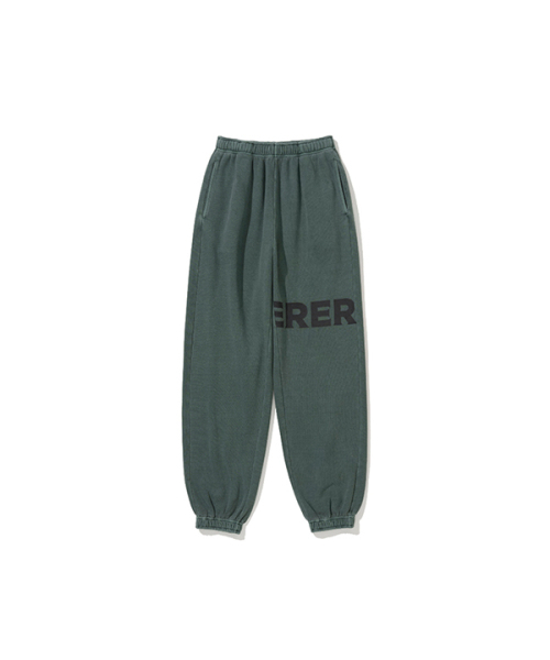 ERER（エルエル）の「[UN] ERER スウェットジョガーパンツ グリーン（スウェットパンツ・レディース・グリーン・1/3/5）」の6枚目の写真