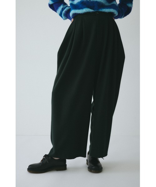 HeRIN.CYE（ヘリンドットサイ）の「Many tuck pants　　メニータックパンツ（その他パンツ・レディース・ダークグリーン/グレー/ブラック・36/38）」の8枚目の写真