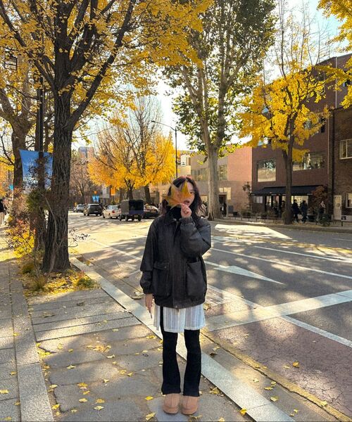 LADY VOLUME(レディーボリューム)の「9165 VINTAGE COATING LEATHER JACKET_BROWN(ライダースジャケット・レディース・その他・FREE)」の4枚目の写真