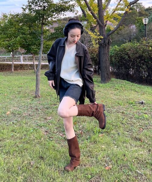 LADY VOLUME(レディーボリューム)の「9165 VINTAGE COATING LEATHER JACKET_BROWN(ライダースジャケット・レディース・その他・FREE)」の15枚目の写真