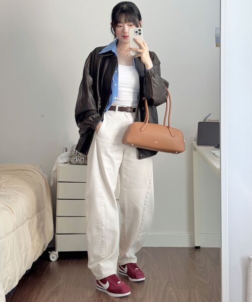 LADY VOLUME(レディーボリューム)の「9165 VINTAGE COATING LEATHER JACKET_BROWN(ライダースジャケット・レディース・その他・FREE)」の19枚目の写真