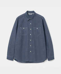 UNIFORM BRIDGE（ユニフォームブリッジ）の「chambray shirt navy（シャツ/ブラウス）」