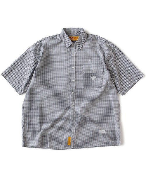 FAT(エフエイティー)の「MICROBEE(シャツ/ブラウス・メンズ・サックスブルー/ブラウン/イエロー・JUMBO(XXL)/FAT(XL)/SKINNY(L)/TITCH(M))」の1枚目の写真