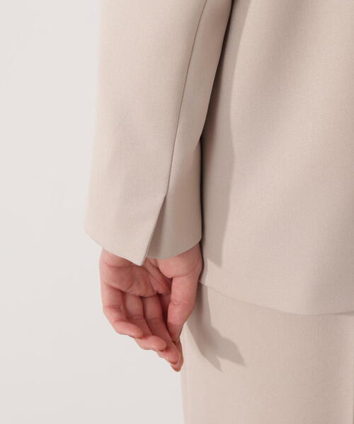 PROPORTION BODY DRESSING（プロポーションボディドレッシング）の「＜セットアップ対応＞ダブルジャケット / 1216150002（テーラードジャケット・レディース・オフホワイト/ベージュ/ダークグレー・MEDIUM/PSS/SMALL）」の16枚目の写真