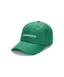 JAMIE WEST（ジェイミーウエスト）の「JWロゴリップストップボールキャップ（グリーン）（キャップ）」