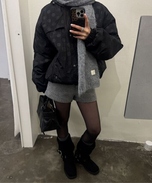 ASURA（アスラ）の「WOOL KNIT MUFFLER (GREY)（ニット/セーター・レディース・その他・OS）」の16枚目の写真