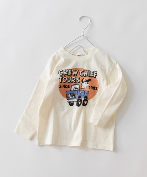 DRC branshes(ディーアールシーブランシェス)の「【DRC】アソートグラフィック長袖Tシャツ(Tシャツ/カットソー・キッズ・ブルー/ダークグリーン/チャコールグレー/その他1/ベージュ/その他3/その他2/オレンジ/アイボリー/オフホワイト/フューシャピンク/ブラック/ブルーグレー/オリーブ・140/130/100/120/110/160/150)」の13枚目の写真
