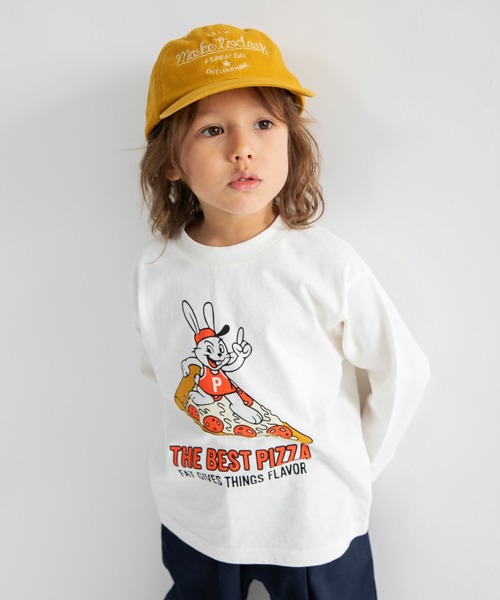 DRC branshes(ディーアールシーブランシェス)の「【DRC】アソートグラフィック長袖Tシャツ(Tシャツ/カットソー・キッズ・ブルー/ダークグリーン/チャコールグレー/その他1/ベージュ/その他3/その他2/オレンジ/アイボリー/オフホワイト/フューシャピンク/ブラック/ブルーグレー/オリーブ・140/130/100/120/110/160/150)」の14枚目の写真