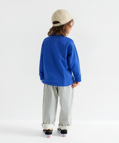 DRC branshes(ディーアールシーブランシェス)の「【DRC】アソートグラフィック長袖Tシャツ(Tシャツ/カットソー・キッズ・ブルー/ダークグリーン/チャコールグレー/その他1/ベージュ/その他3/その他2/オレンジ/アイボリー/オフホワイト/フューシャピンク/ブラック/ブルーグレー/オリーブ・140/130/100/120/110/160/150)」の17枚目の写真