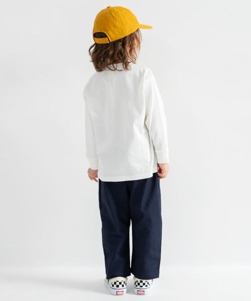 DRC branshes(ディーアールシーブランシェス)の「【DRC】アソートグラフィック長袖Tシャツ(Tシャツ/カットソー・キッズ・ブルー/ダークグリーン/チャコールグレー/その他1/ベージュ/その他3/その他2/オレンジ/アイボリー/オフホワイト/フューシャピンク/ブラック/ブルーグレー/オリーブ・140/130/100/120/110/160/150)」の19枚目の写真