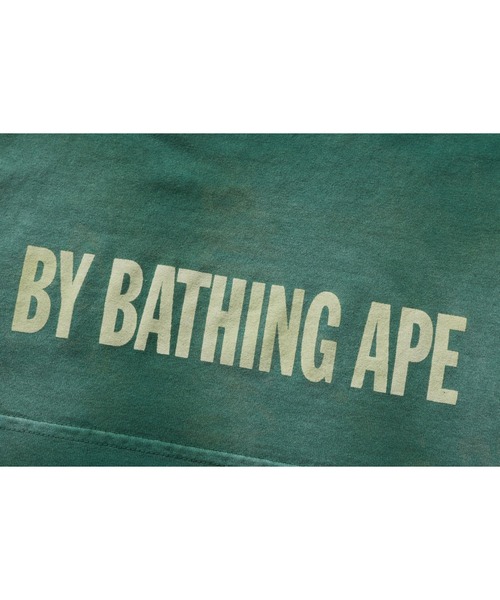 A BATHING APE（アベイシングエイプ）の「APE FACE WASHED EFFECT TANK TOP（タンクトップ・キッズ・グリーン/ブラック・110/100/130/90/120/140）」の8枚目の写真