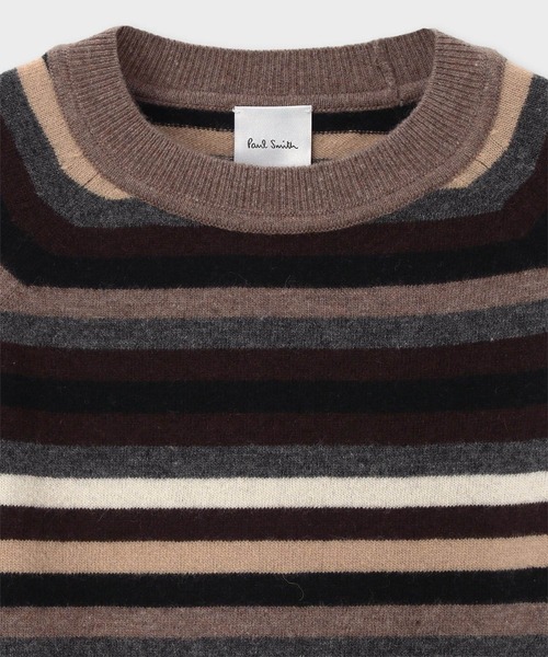 Paul Smith（ポールスミス）の「ウィメンズ カシミヤブレンド ストライプ ニット/ 165201 674N（ニット/セーター・レディース・その他1・MEDIUM）」の2枚目の写真